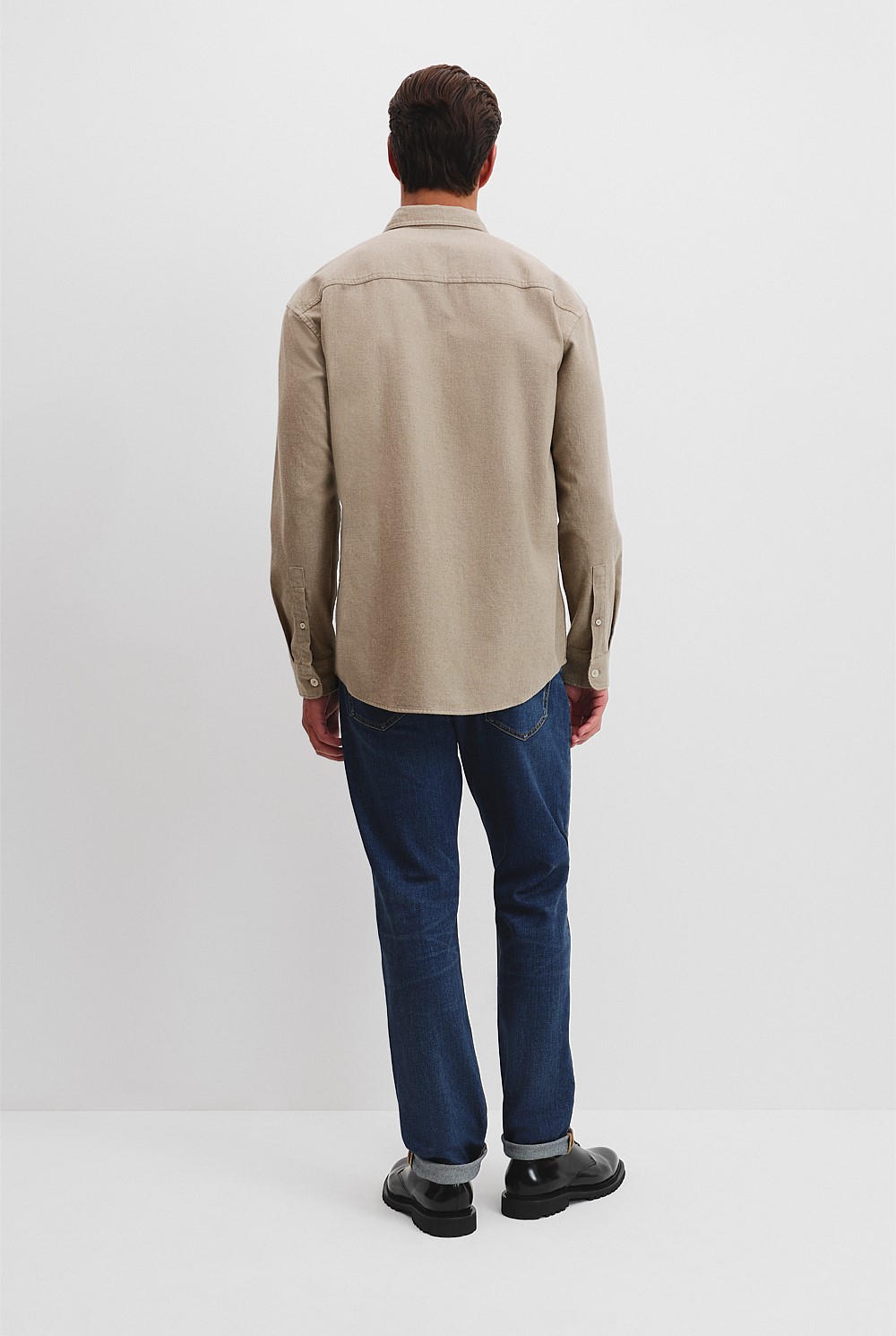 Relaxed Fit Heavy Brushed Shirt