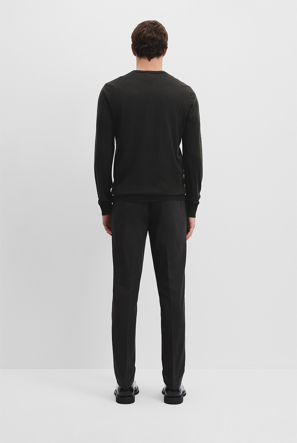 Verified Australian Merino Wool Crew Neck Knit