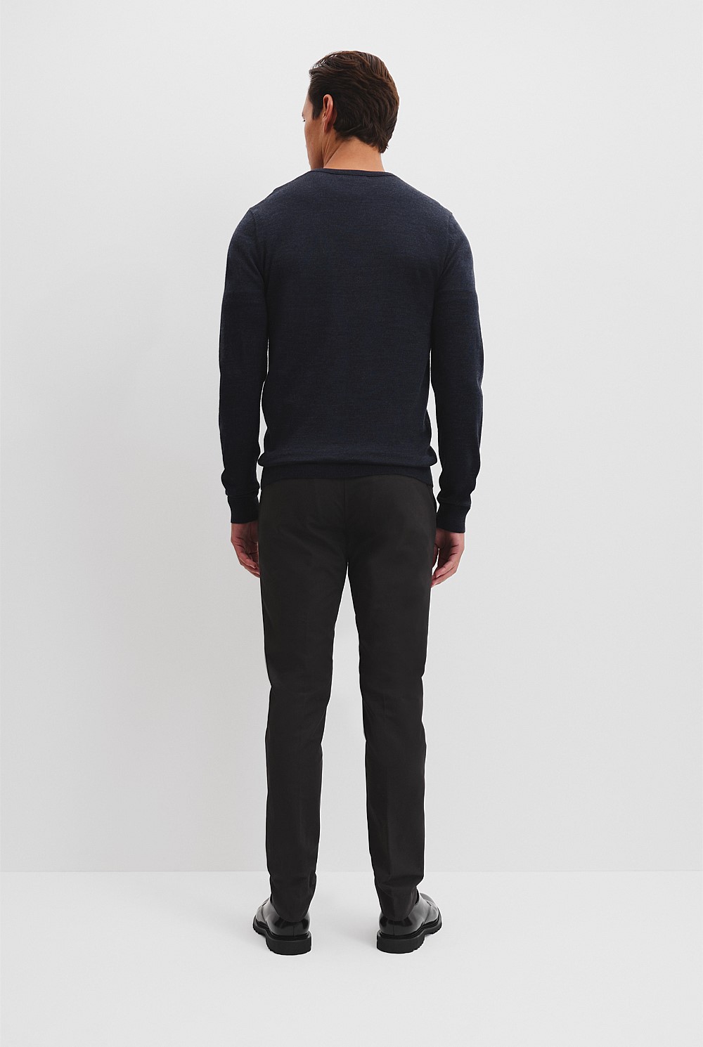 Verified Australian Merino Wool V-Neck Knit