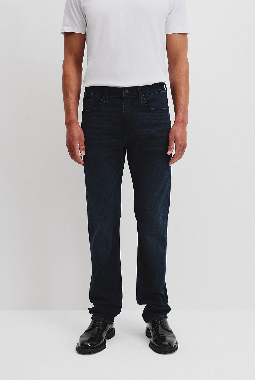 Straight Leg Cotton Jean