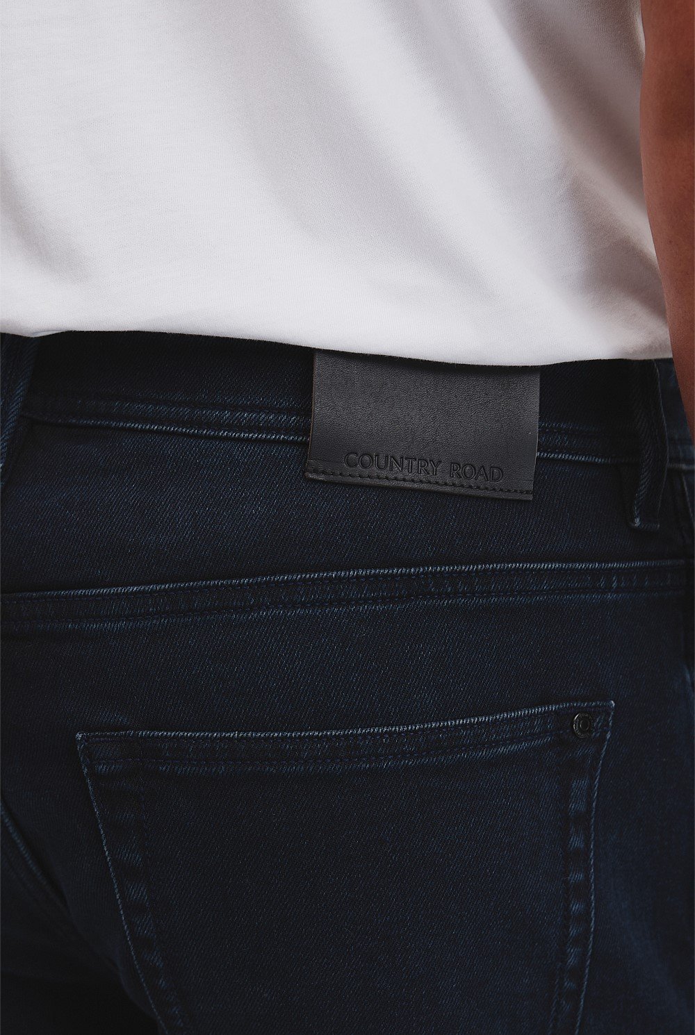 Straight Leg Cotton Jean
