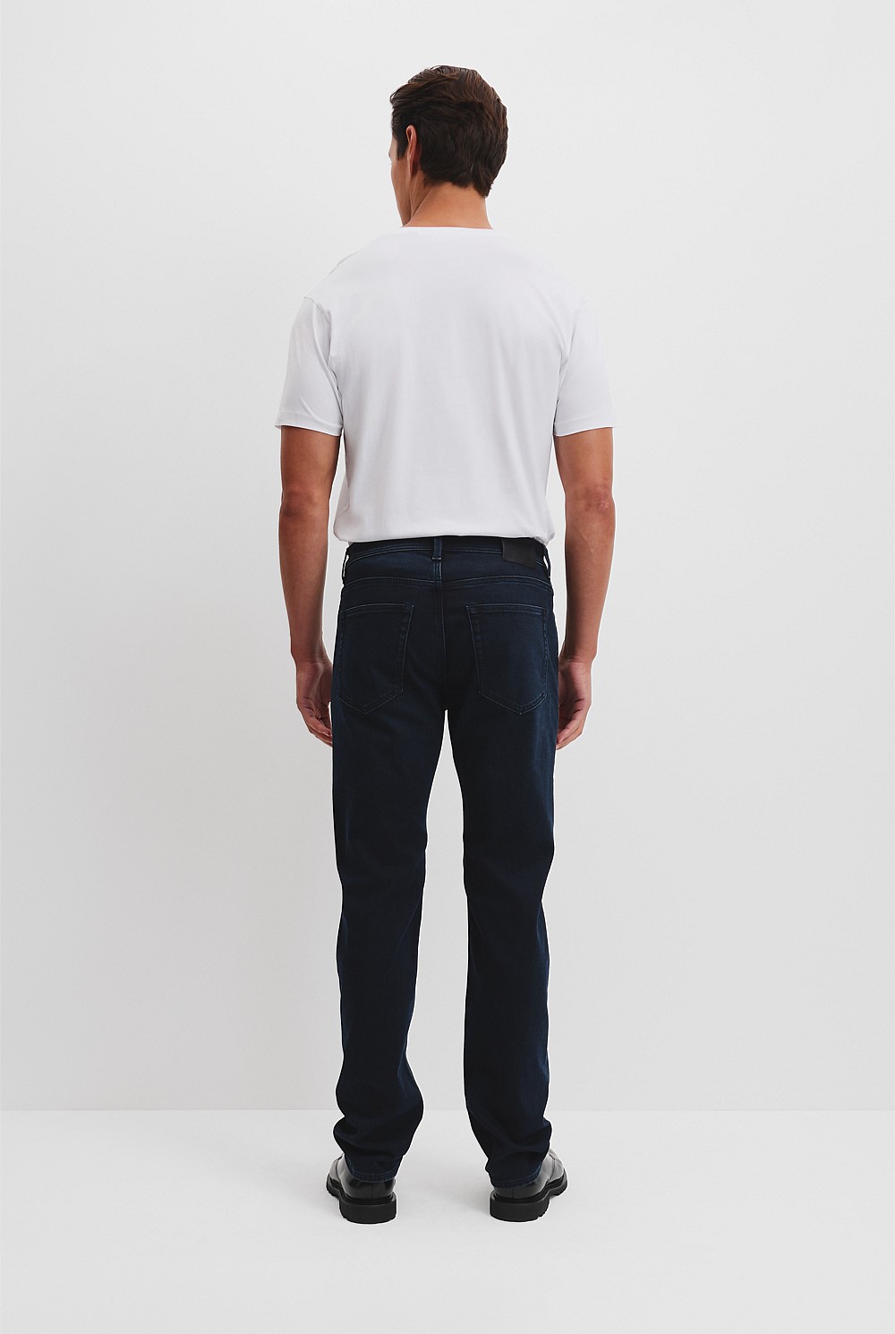 Straight Leg Cotton Jean