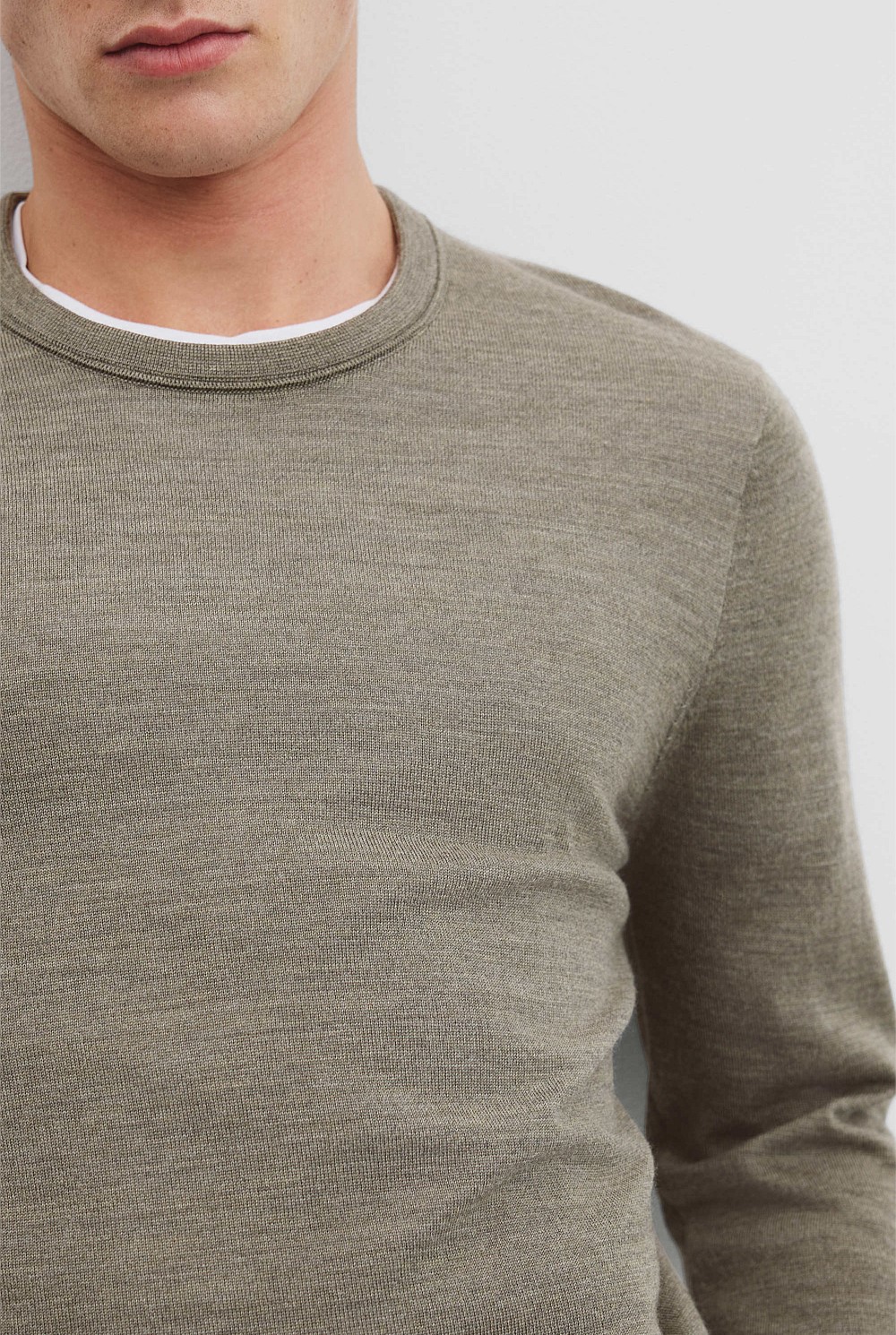 Verified Australian Merino Wool Crew Neck Knit