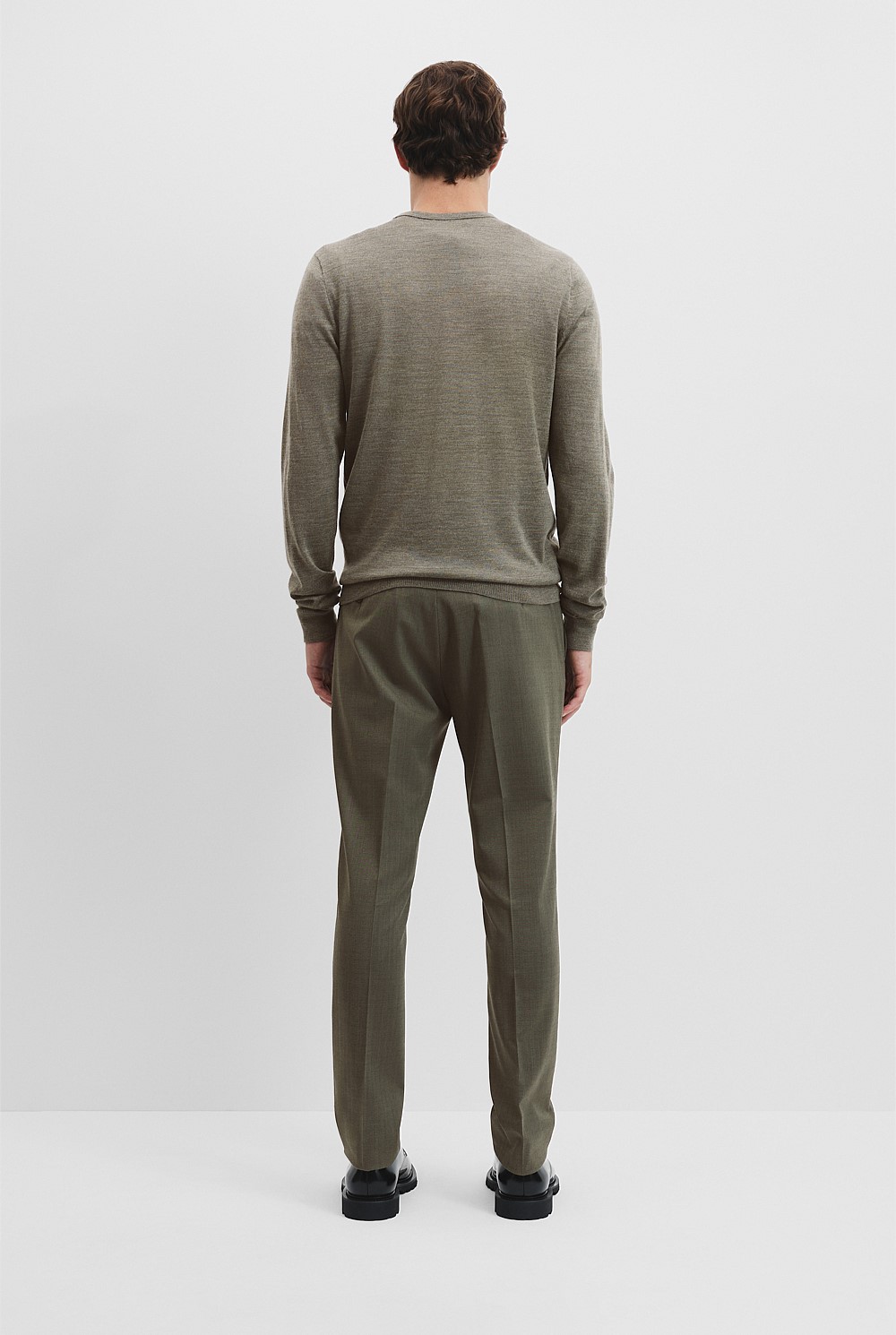 Verified Australian Merino Wool Crew Neck Knit