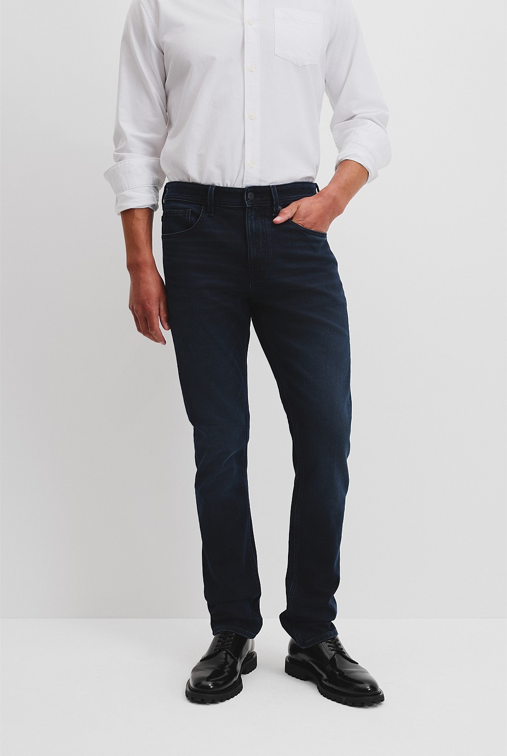 Slim Leg Cotton Jean