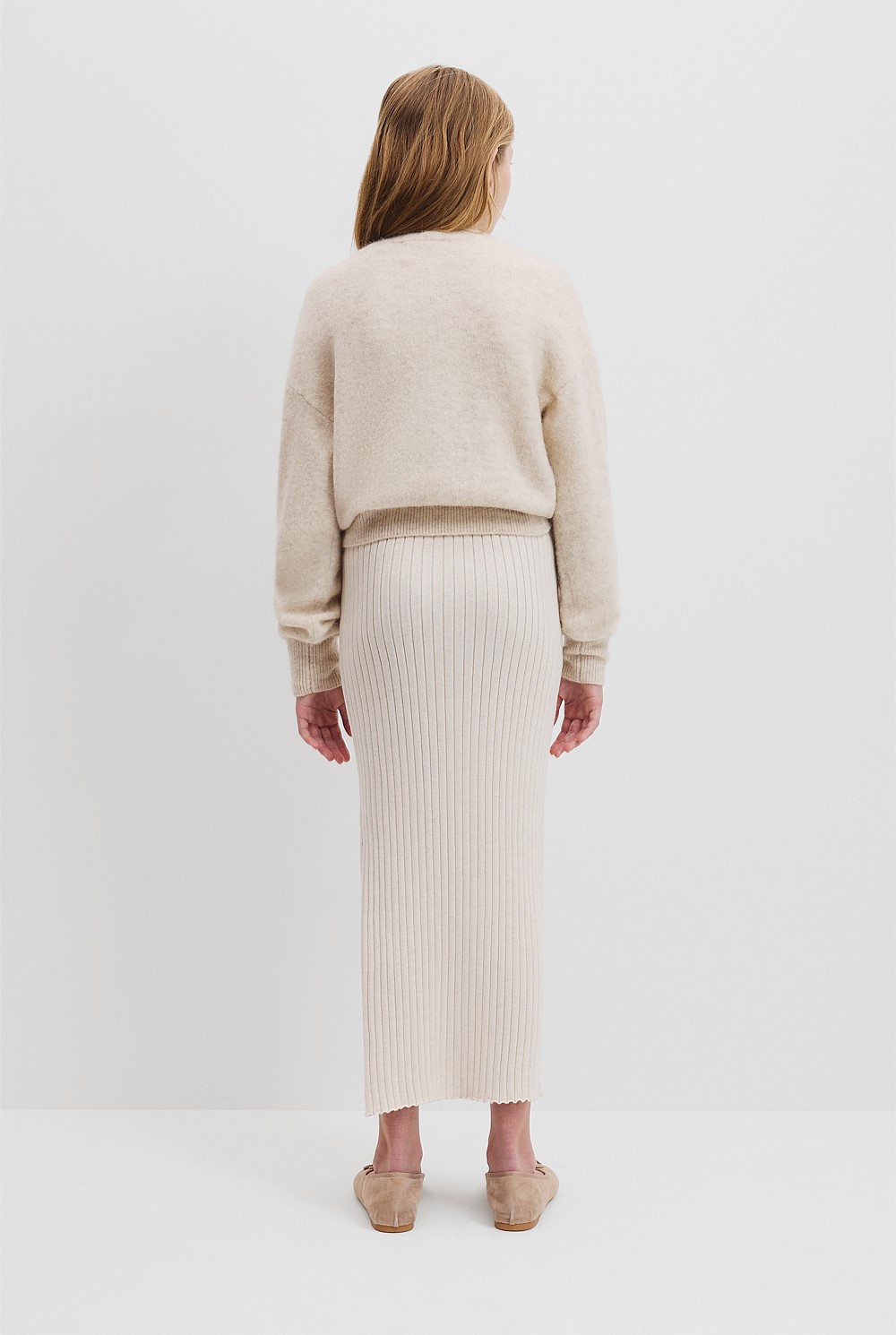 Teen Fluffy Knit Cardigan