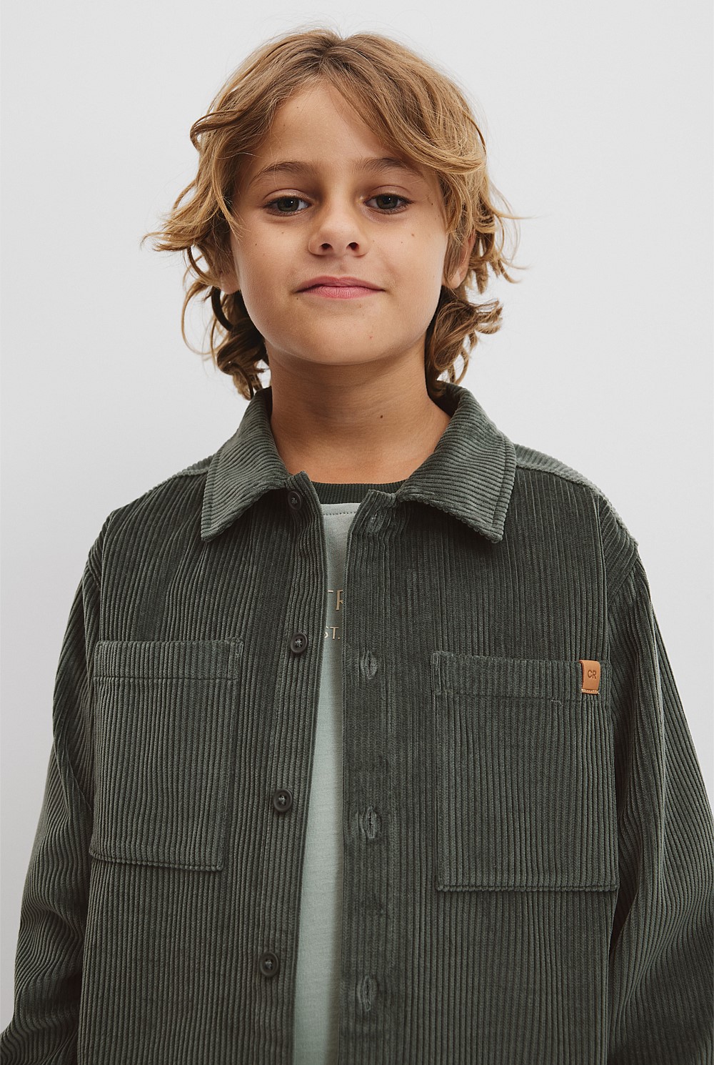 Organically Grown Cotton Corduroy Shirt