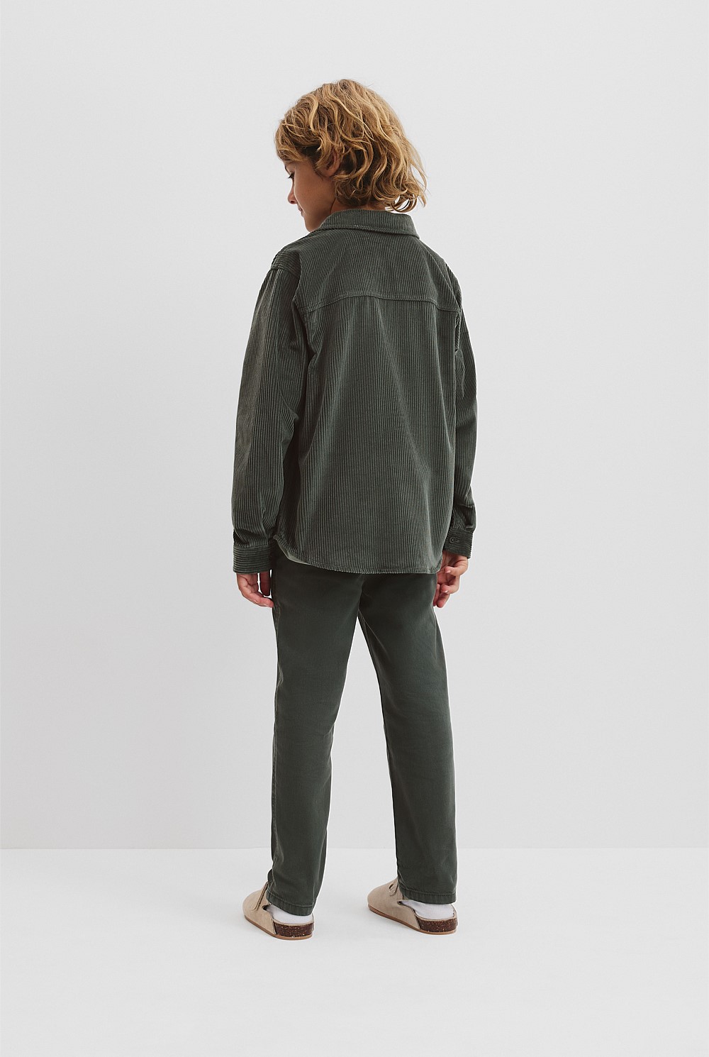 Organically Grown Cotton Corduroy Shirt