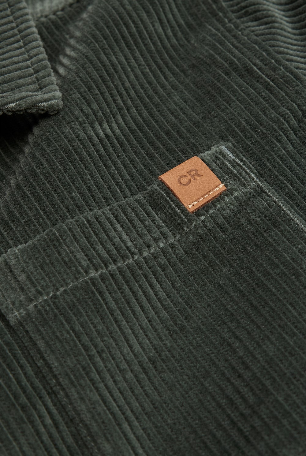 Organically Grown Cotton Corduroy Shirt