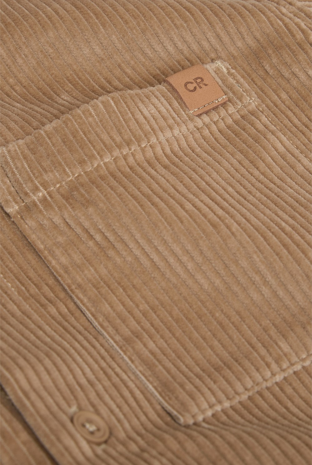 Organically Grown Cotton Corduroy Shirt