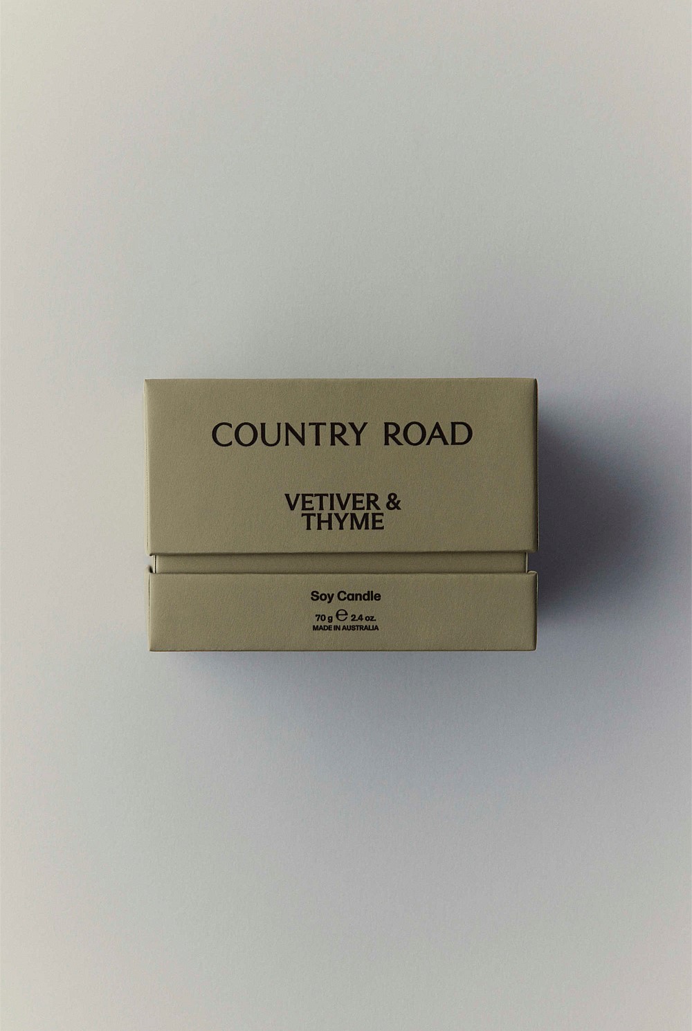 Australian Made Vetiver & Thyme Candle 70g