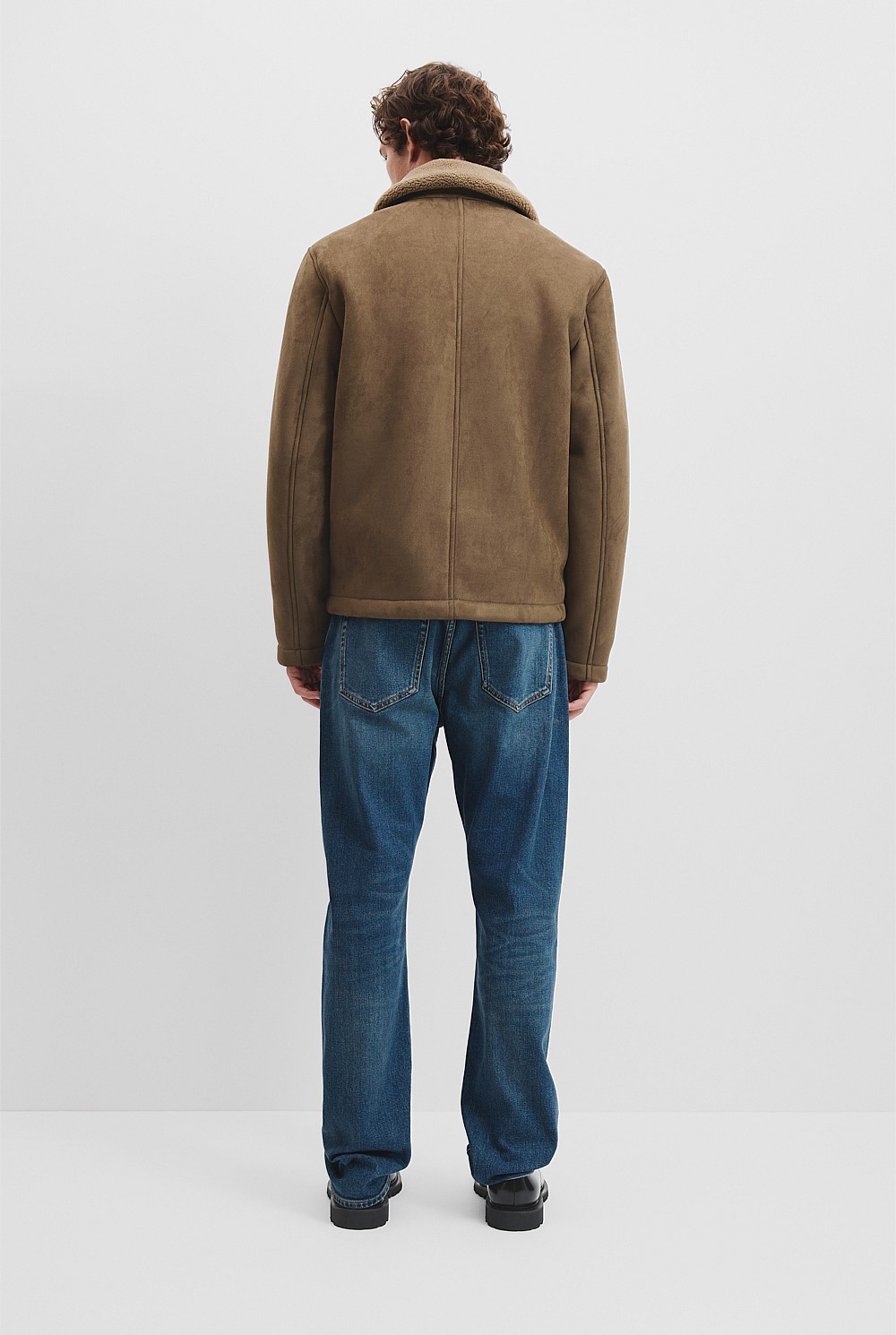 Borg Collar Jacket