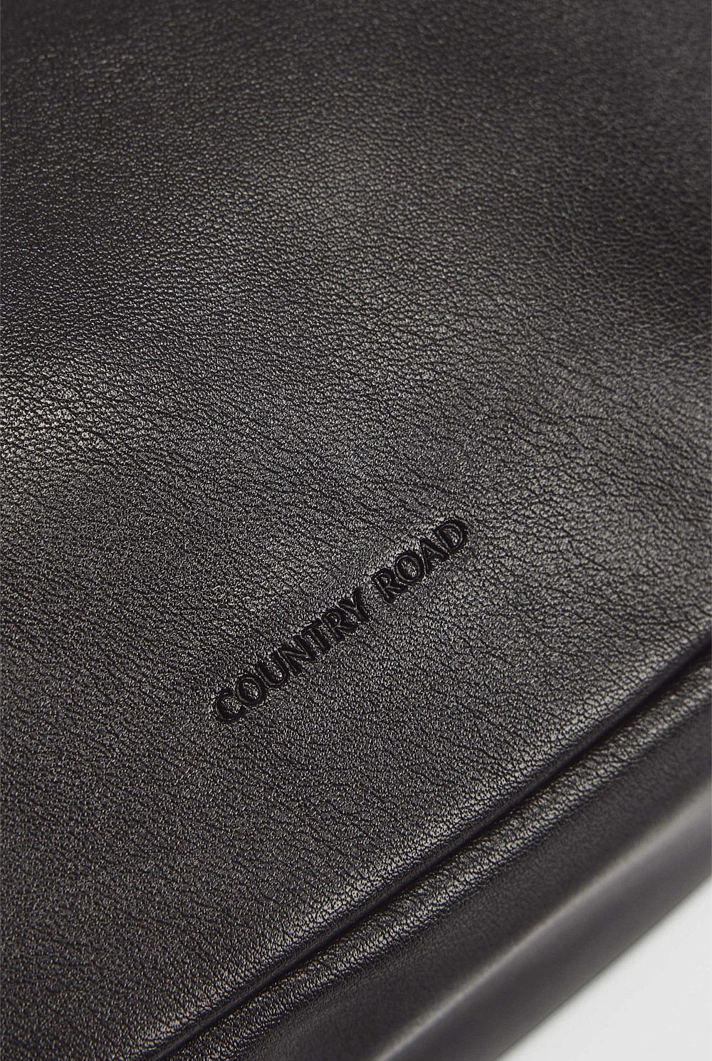 Recycled Polyester Blend Crescent Crossbody