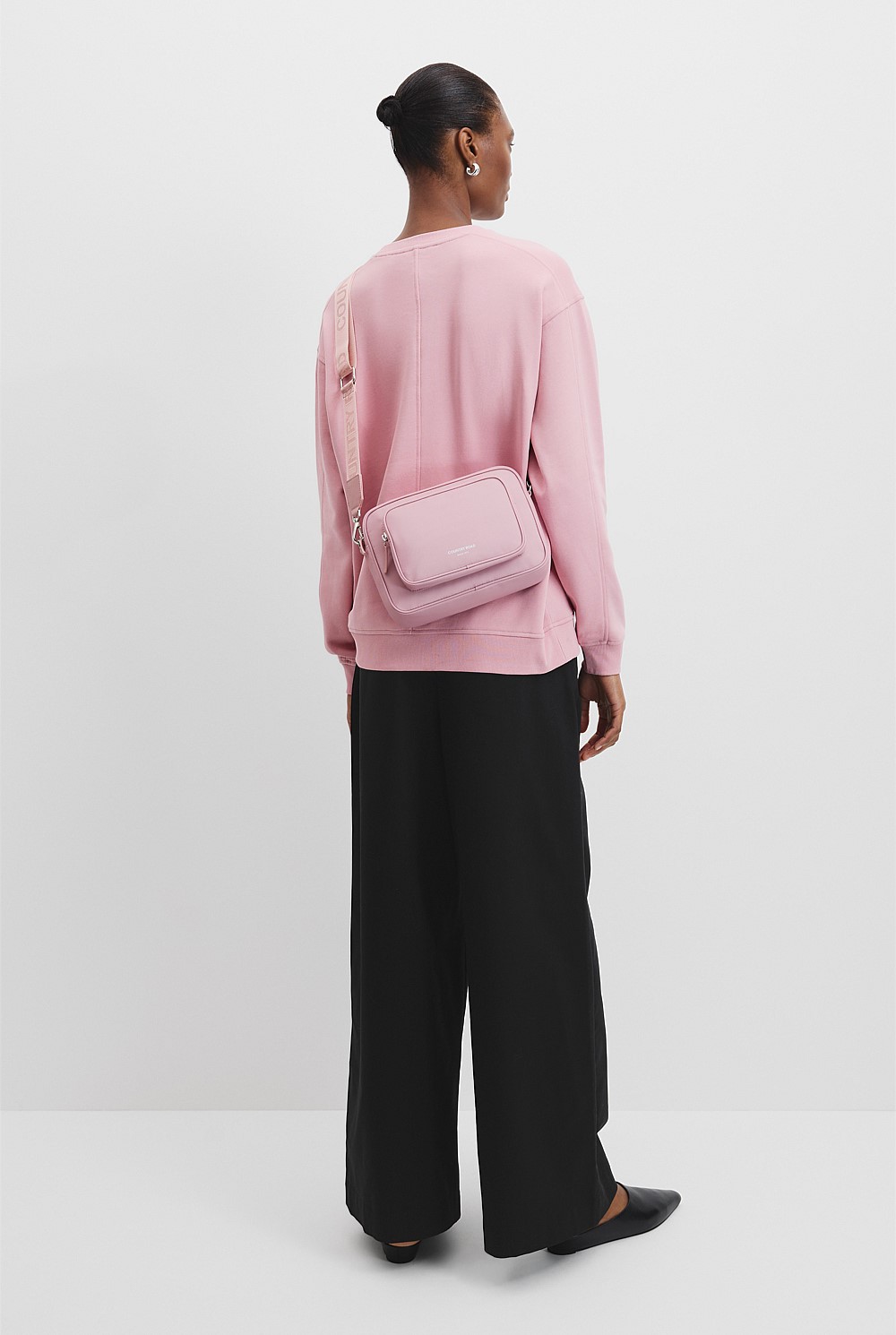 Recycled Polyester Soft Crossbody Bag