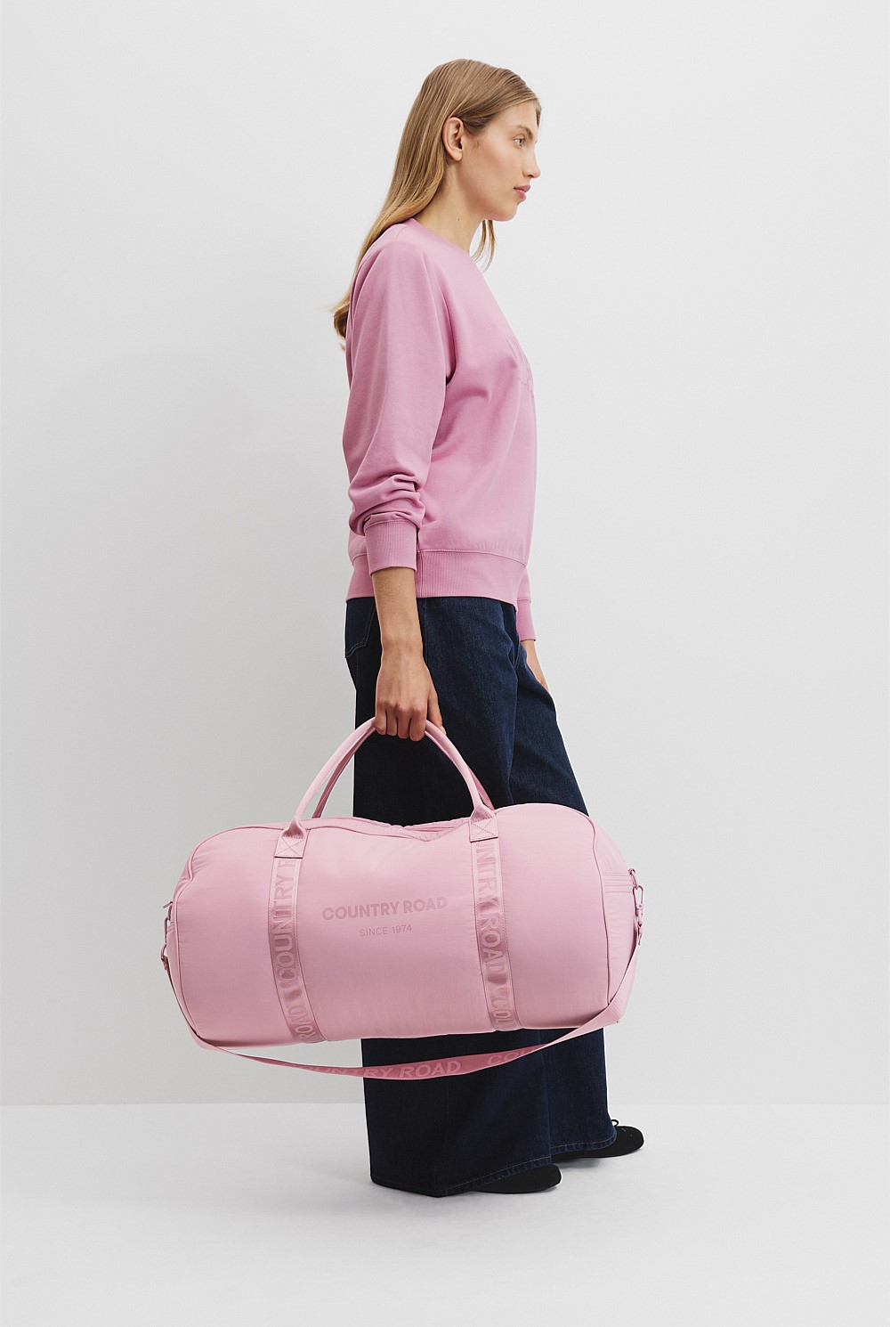 Soft Zip Logo Tote