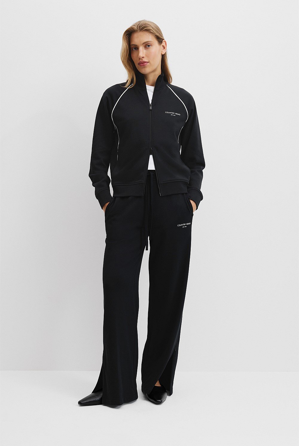 Australian Cotton Zip Track Jacket
