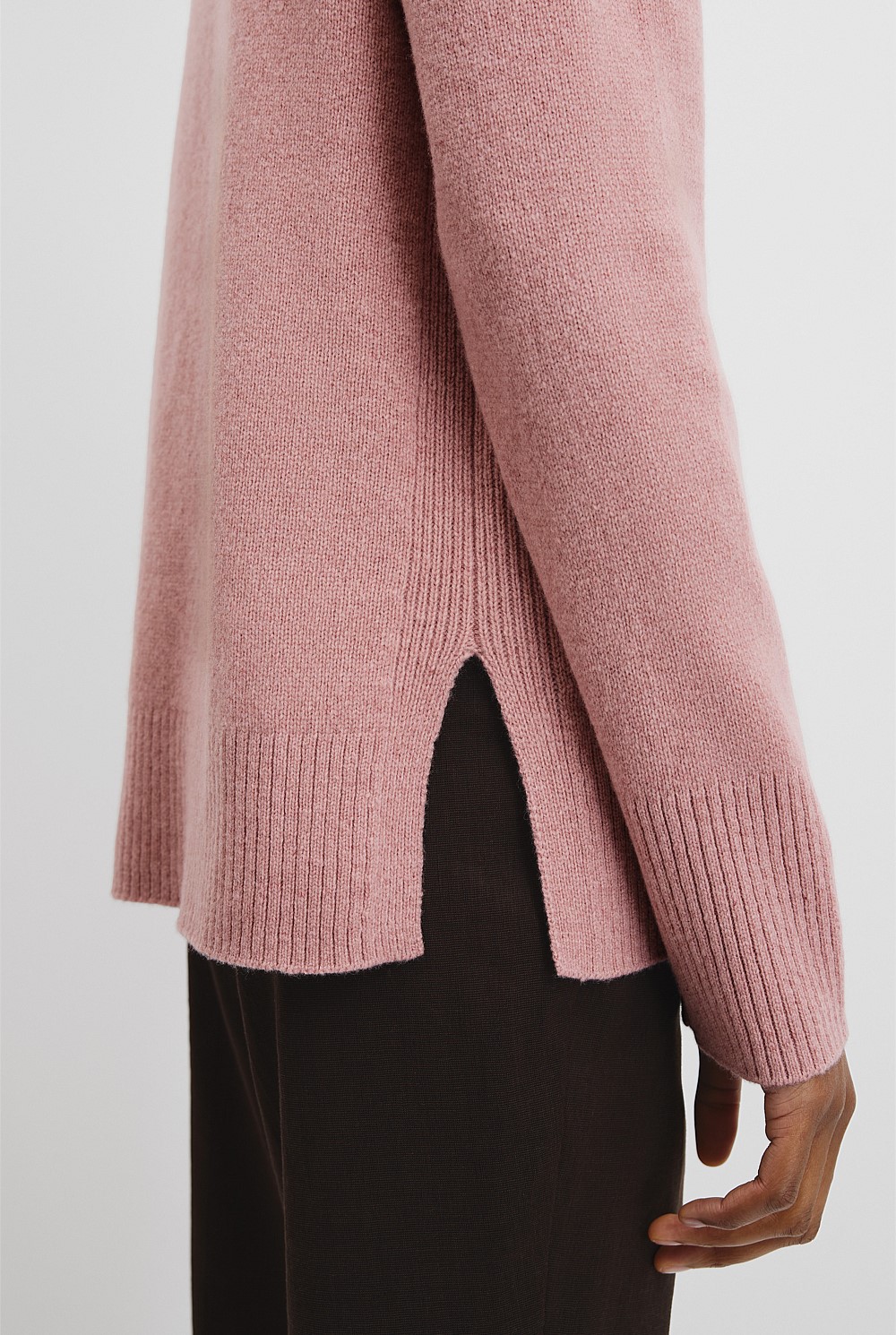 Verified Australian Merino Wool Longline Knit