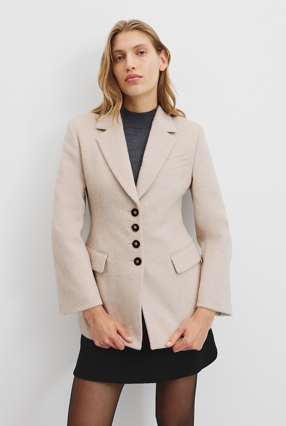 Soft Hair Blazer