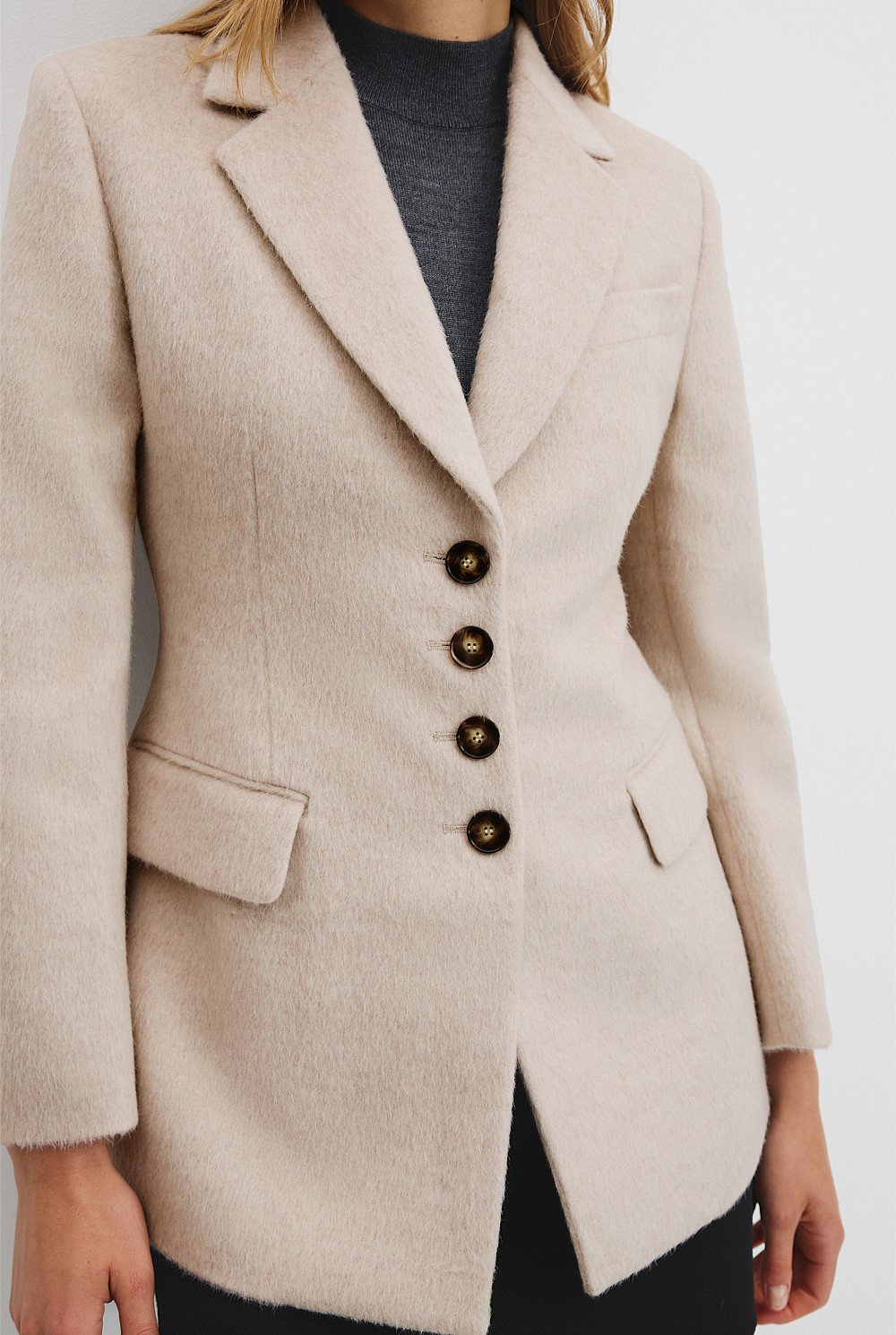 Soft Hair Blazer