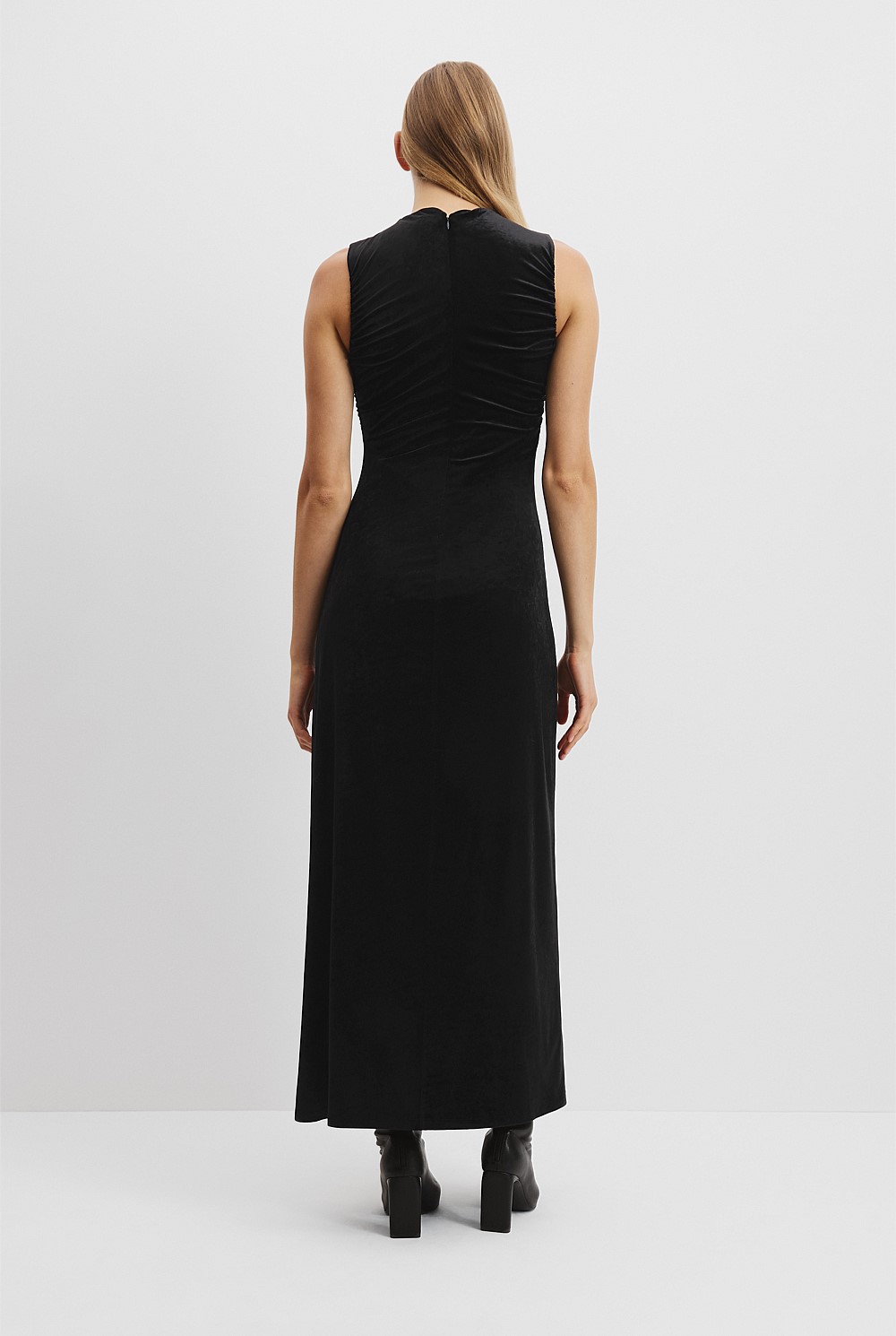 Velvet Sleeveless Dress
