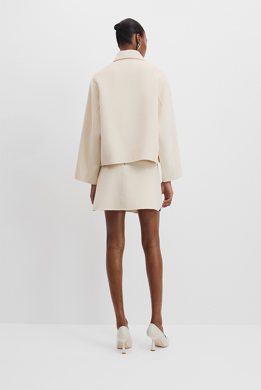 Soft Crop Snap Jacket
