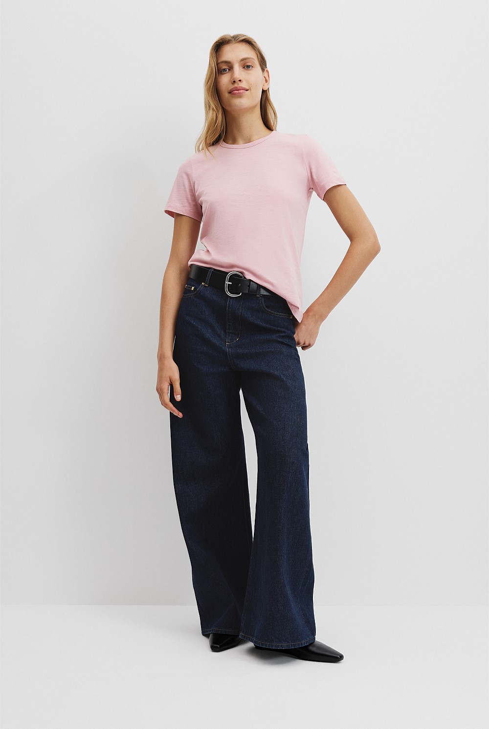 Australian Cotton Slub Short Sleeve T-Shirt