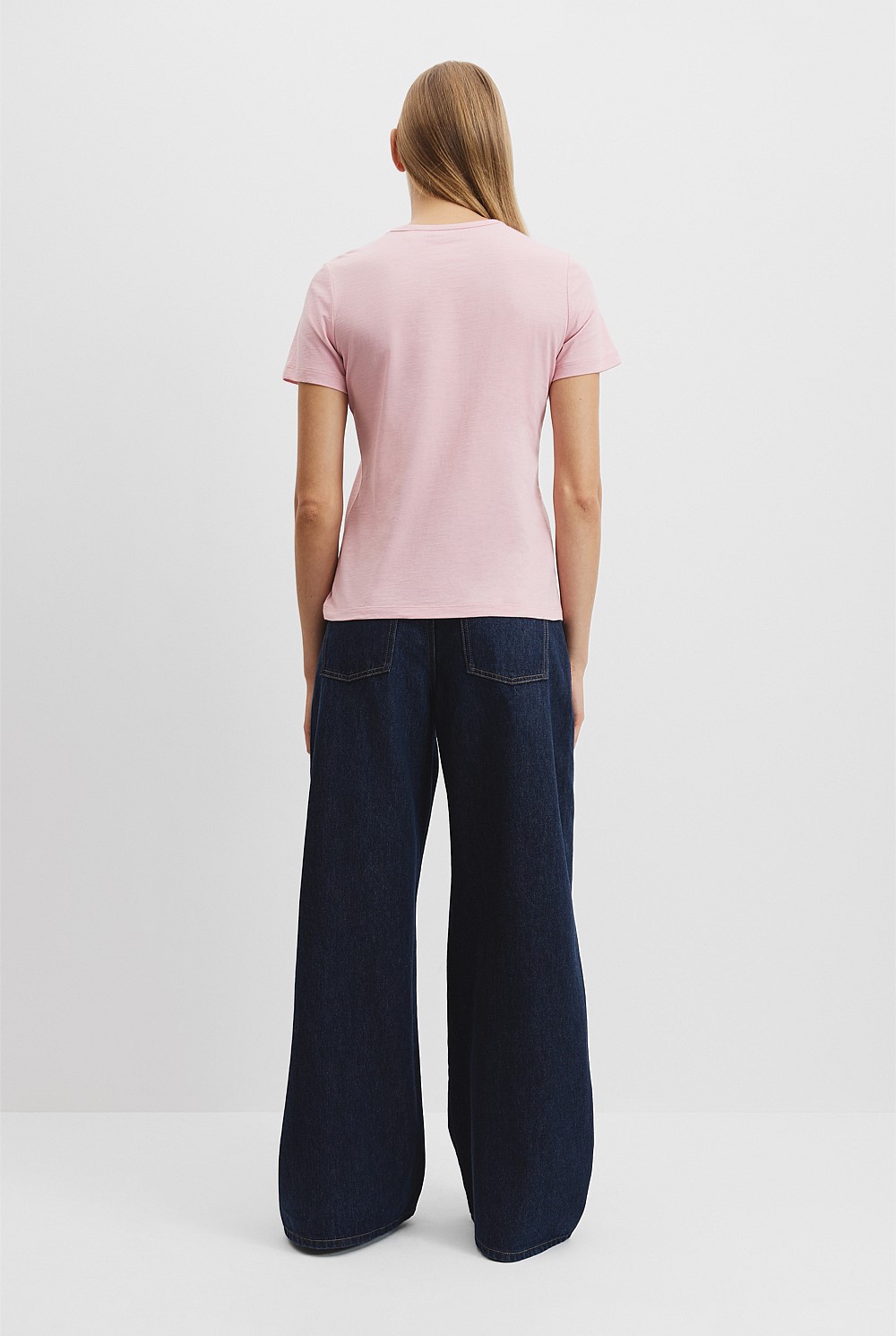 Australian Cotton Slub Short Sleeve T-Shirt