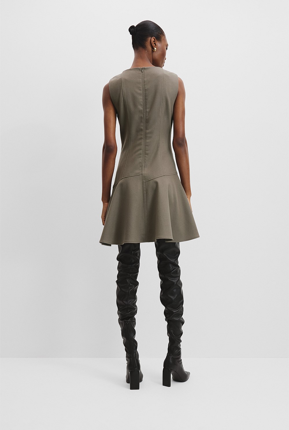 Panel Mini Dress