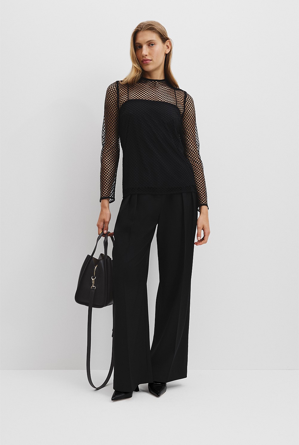 Mesh Lace Top