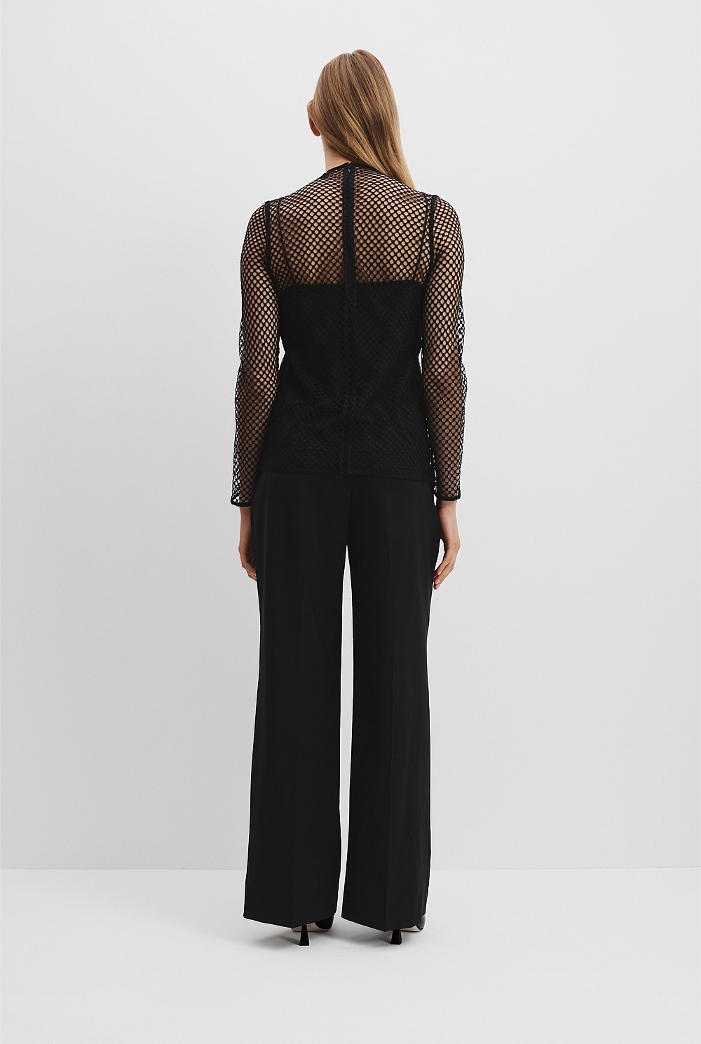 Mesh Lace Top
