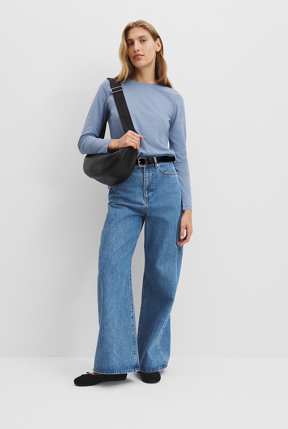 Australian Good Earth Cotton Slub T-Shirt