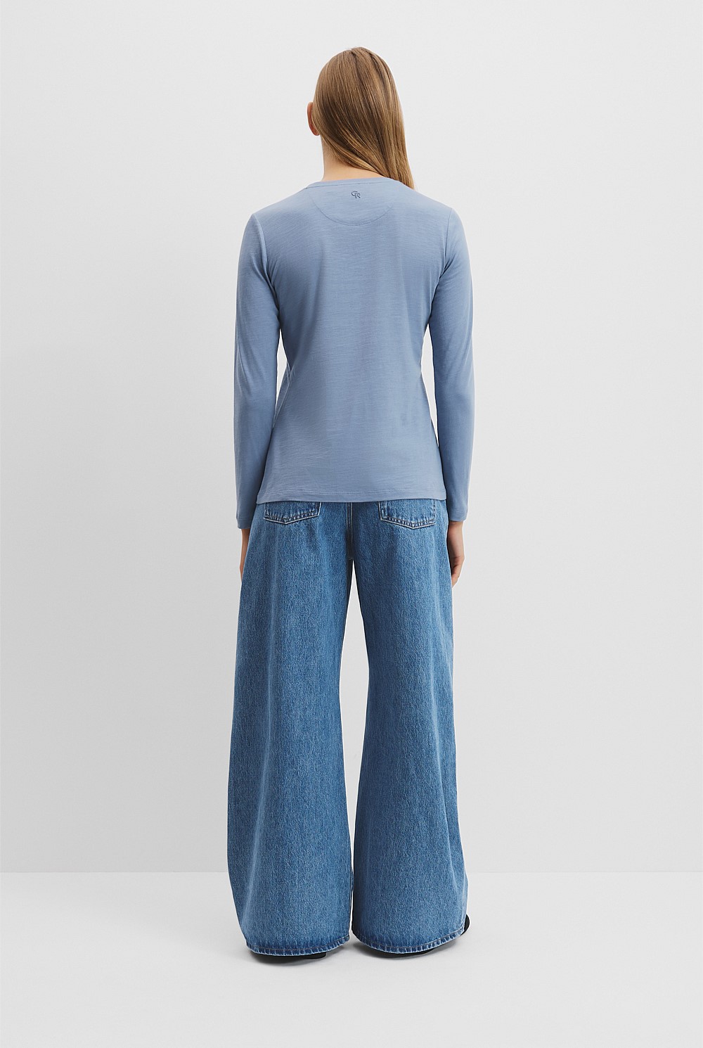 Australian Good Earth Cotton Slub T-Shirt
