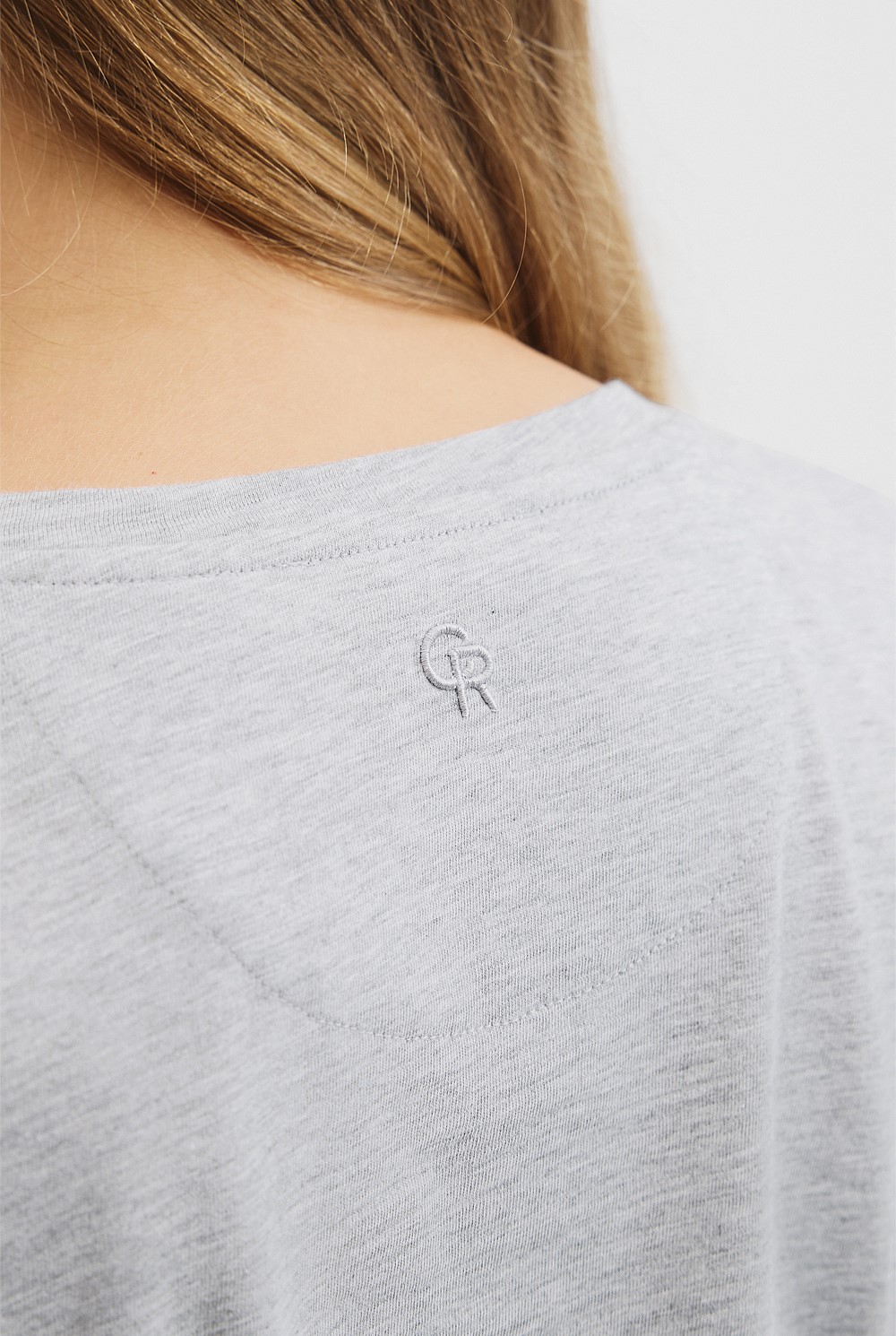 Australian Good Earth Cotton Slub T-Shirt