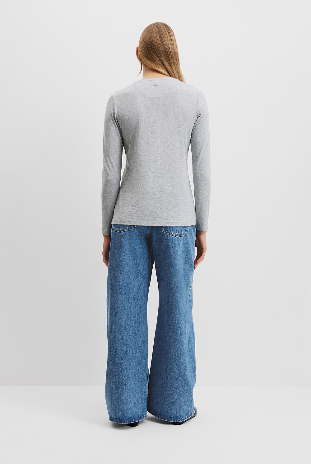 Australian Good Earth Cotton Slub T-Shirt