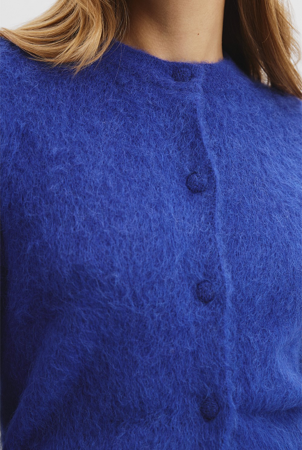 High Pile Knit Cardigan