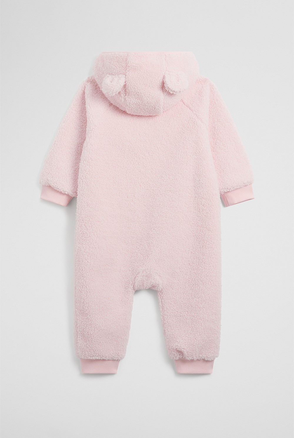 Sherpa Hooded Jumpsuit