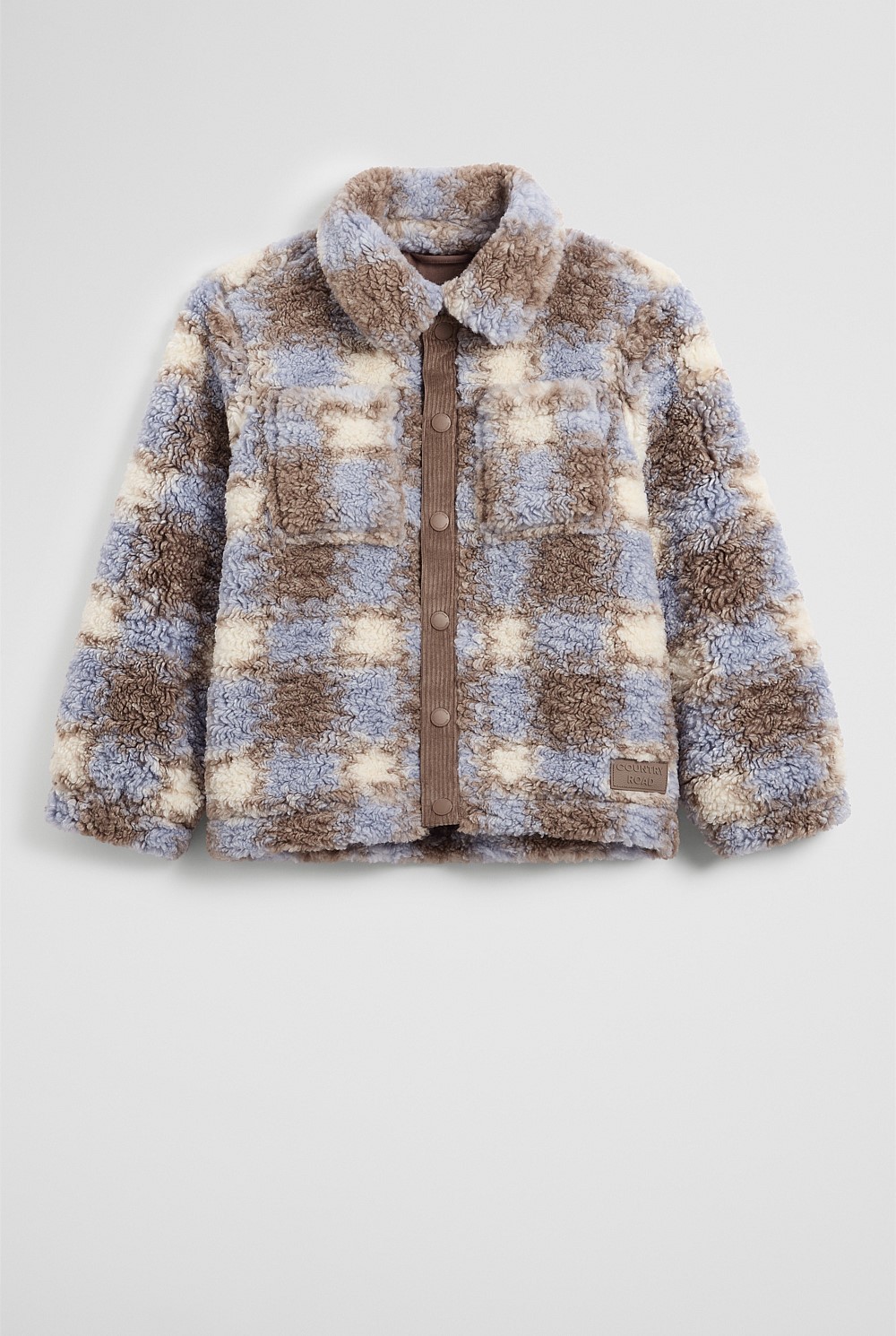 Check Sherpa Jacket