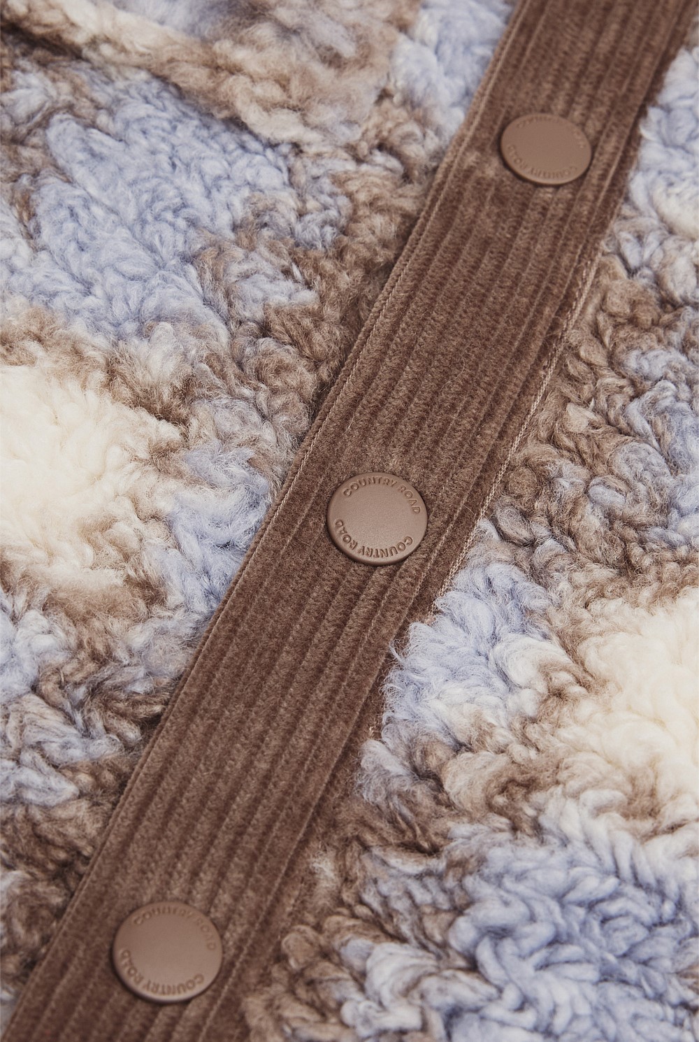 Check Sherpa Jacket