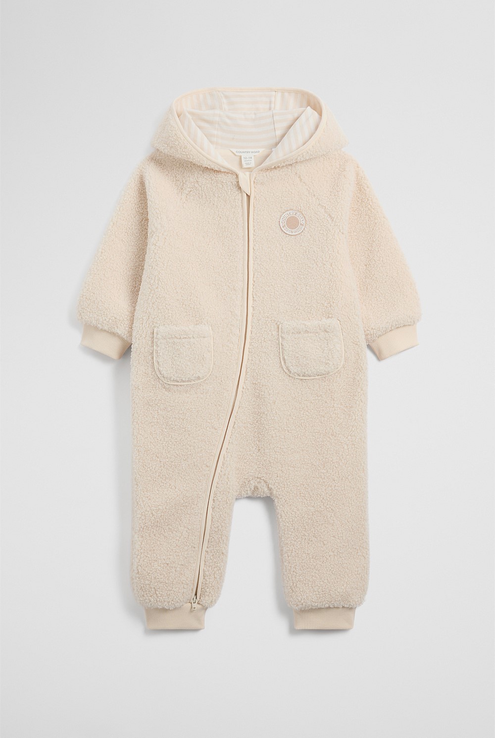 Sherpa Hooded Jumpsuit