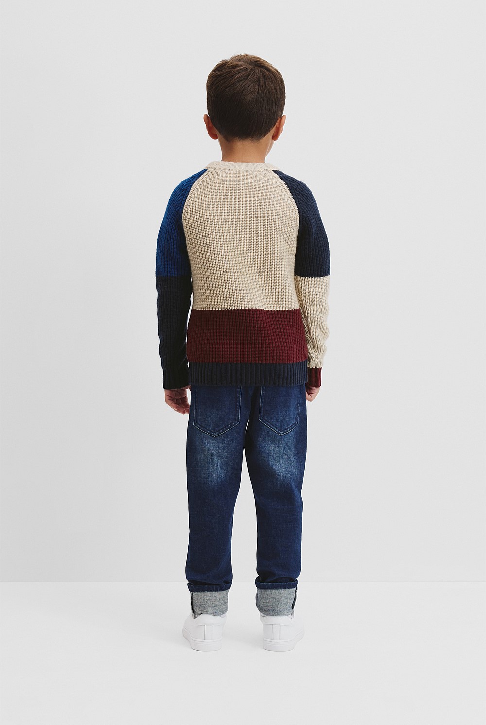 Colour Splice Knit