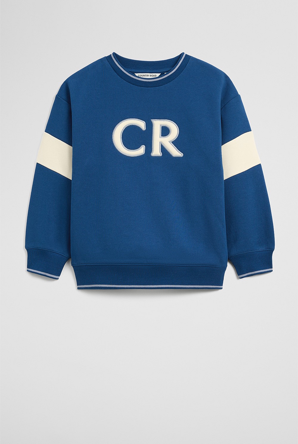 Oversized Country Road Panelled Sweat