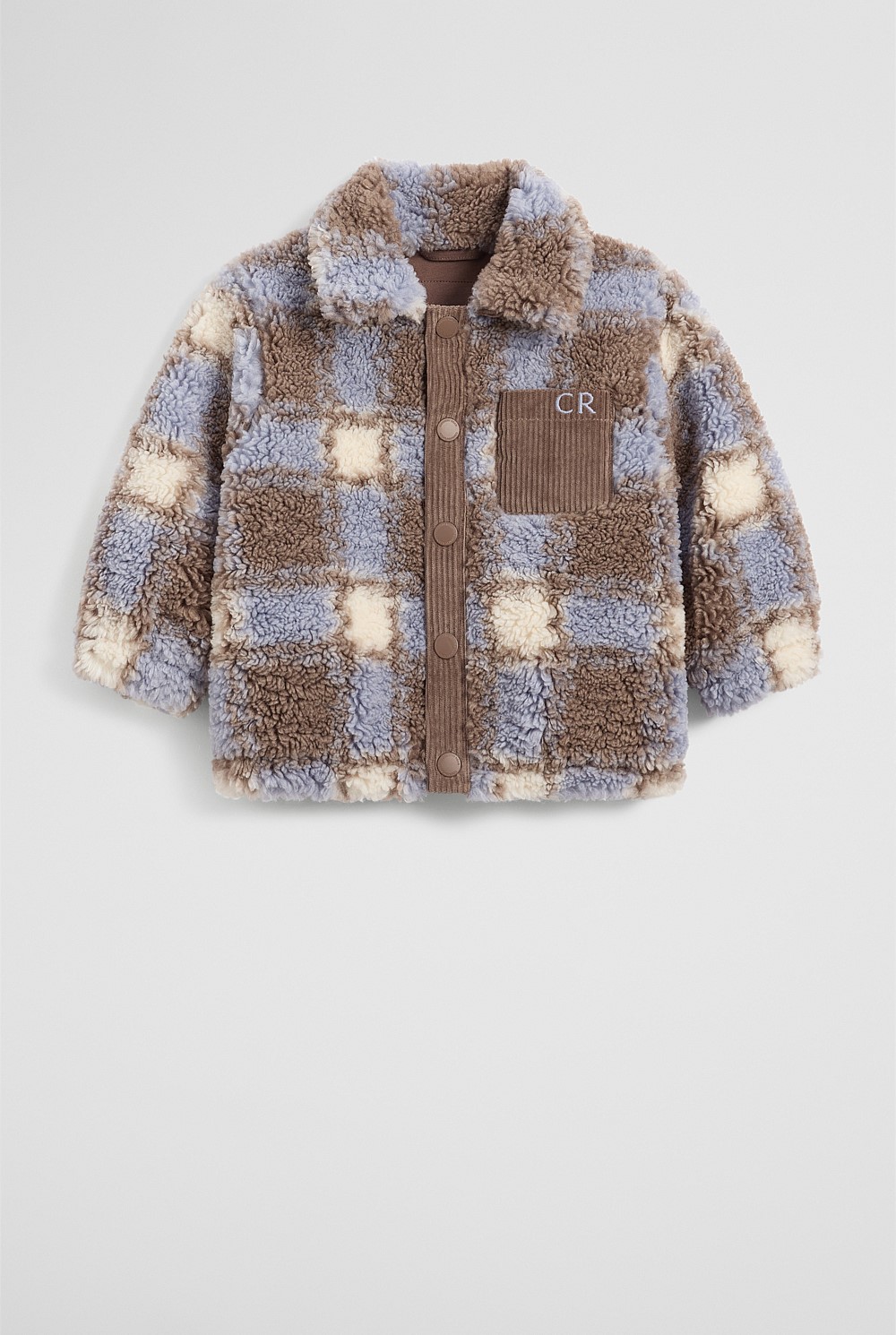 Check Sherpa Jacket