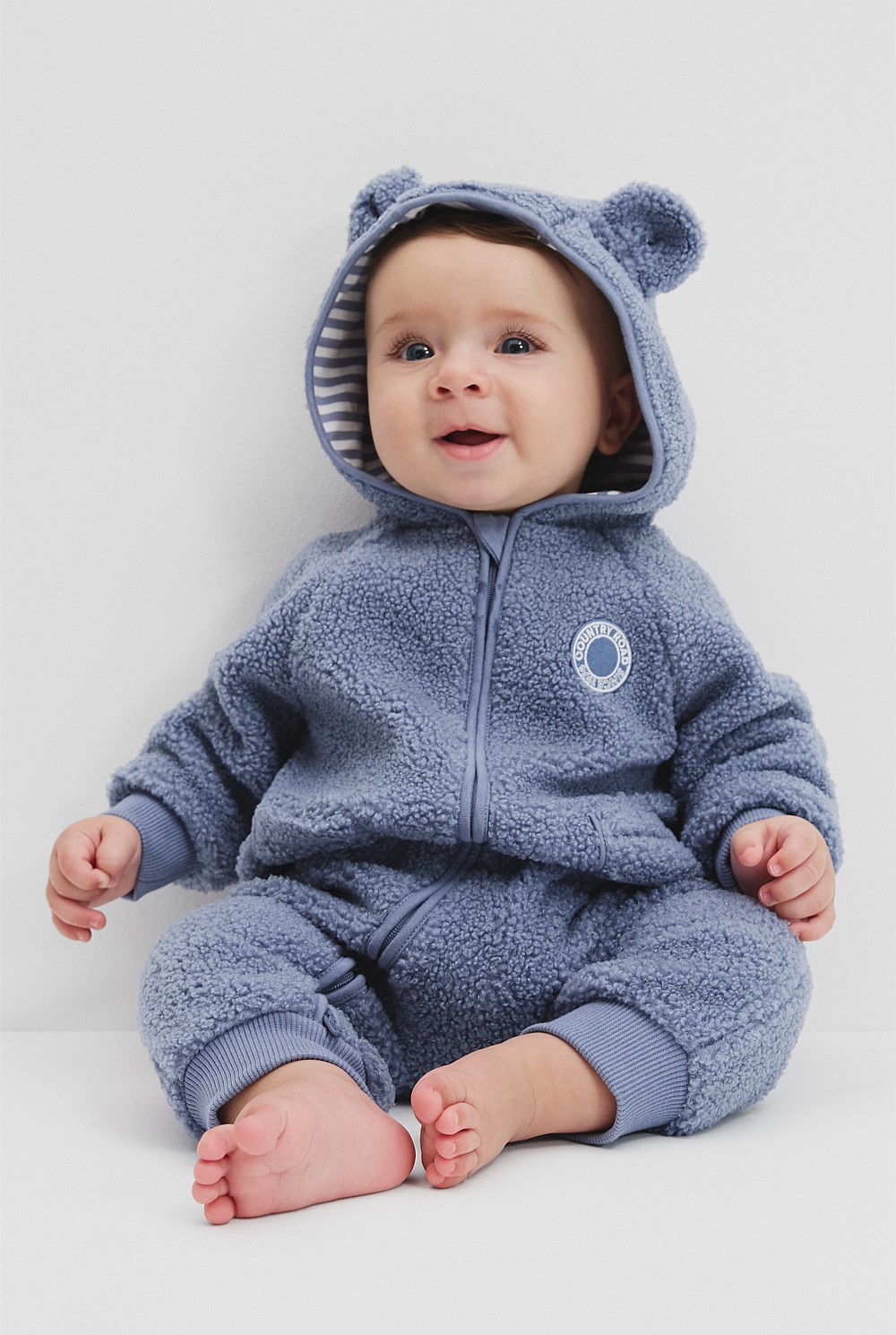 Sherpa Hooded Jumpsuit