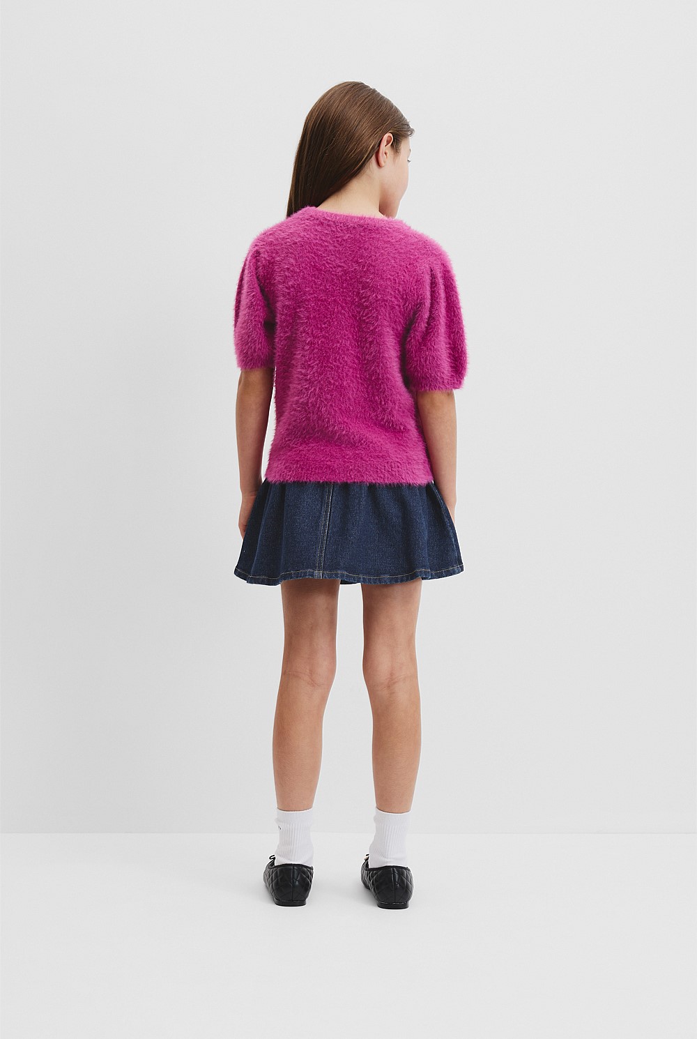 Fluffy Knit Top