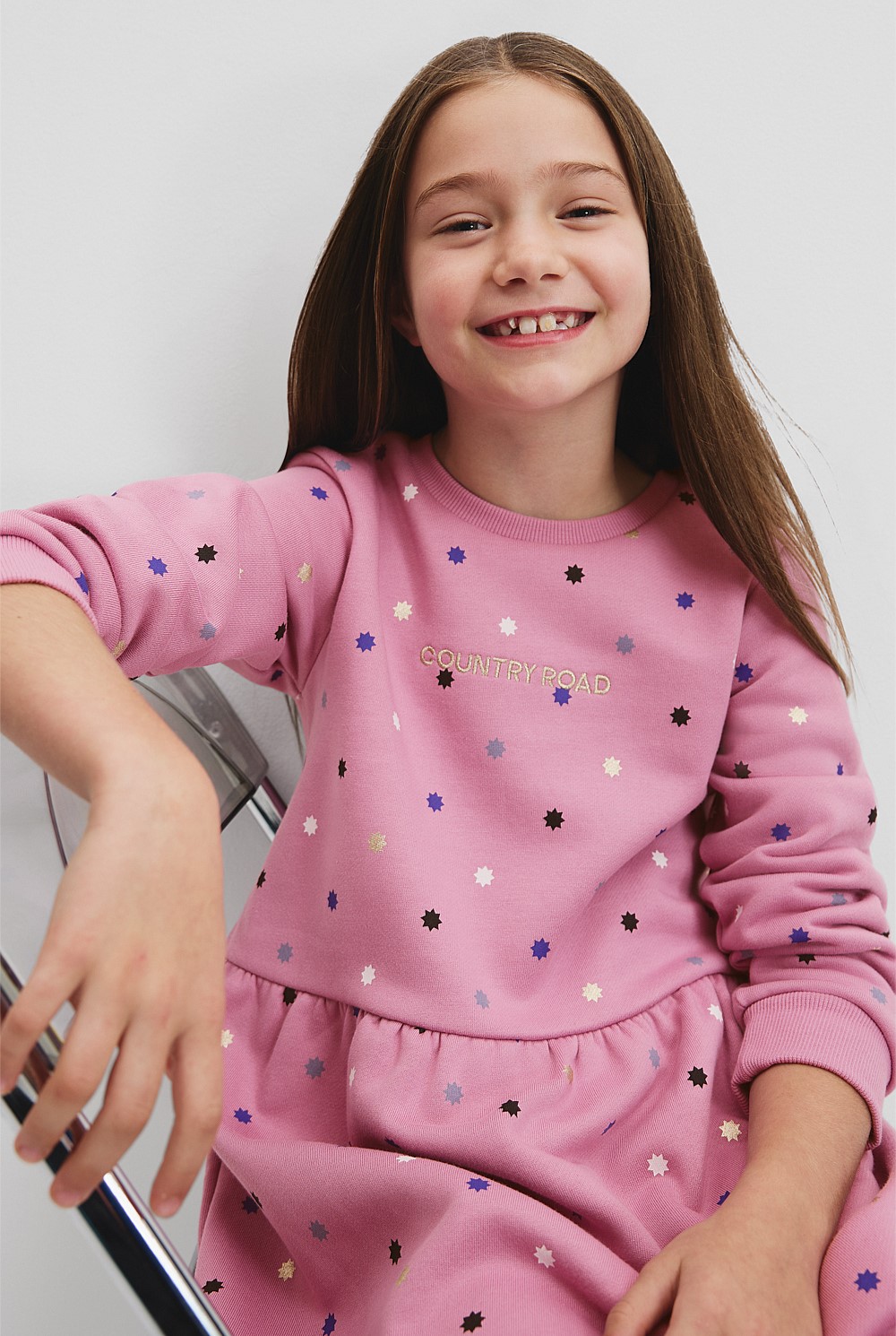 Star Sweat Dress
