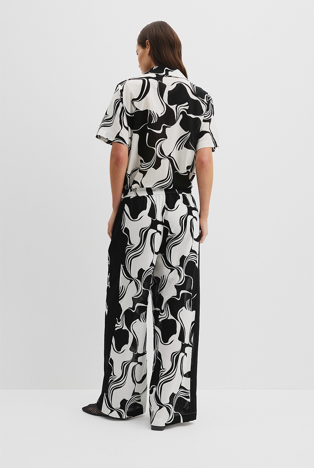 Print Cotton Pant