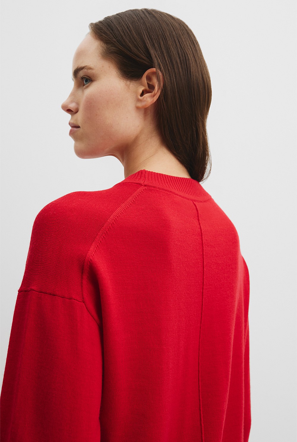 Verified Australian Merino Wool Crew Neck Knit