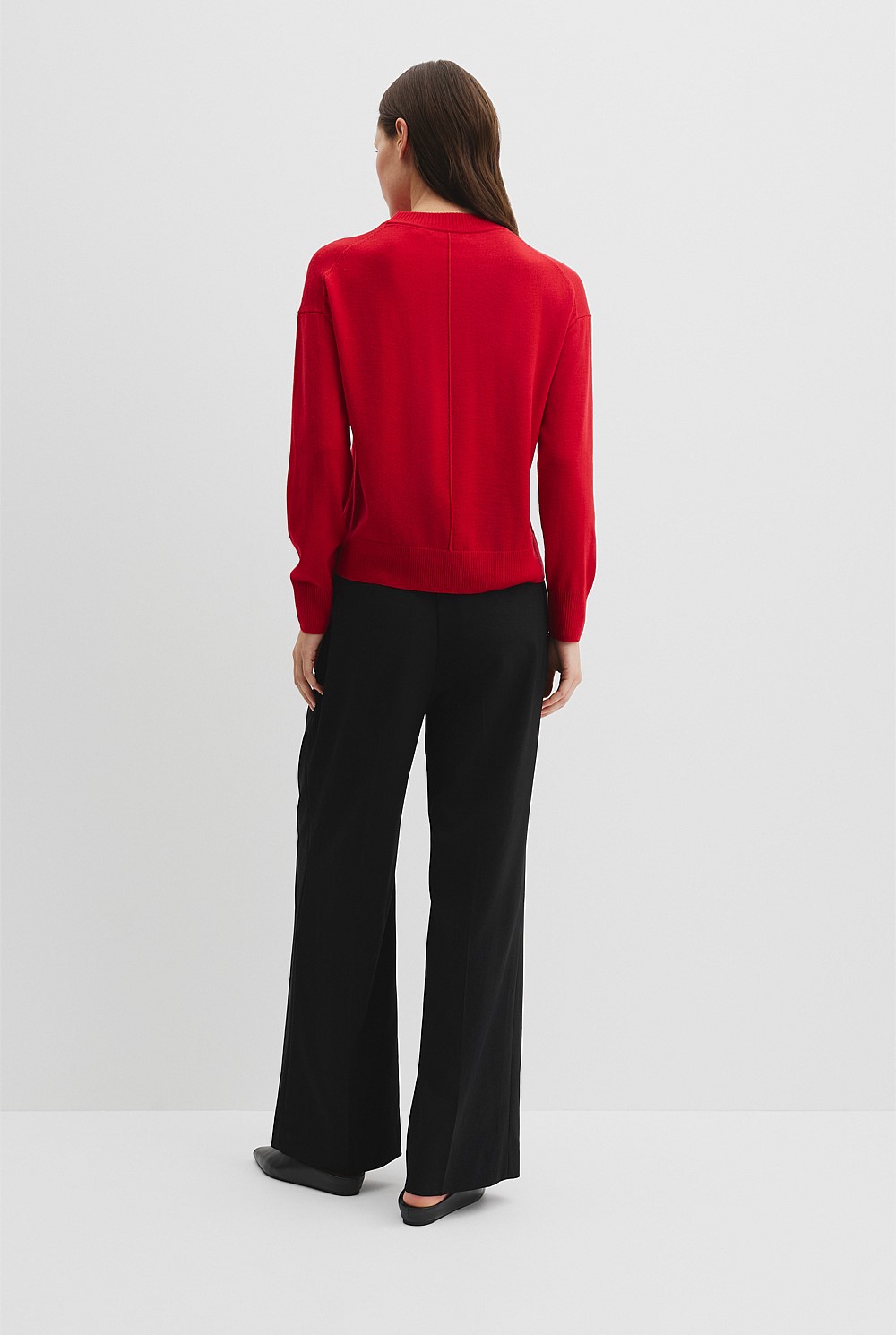 Verified Australian Merino Wool Crew Neck Knit