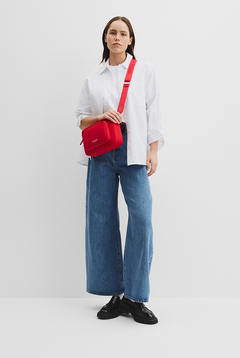Recycled Polyester Soft Crossbody Bag