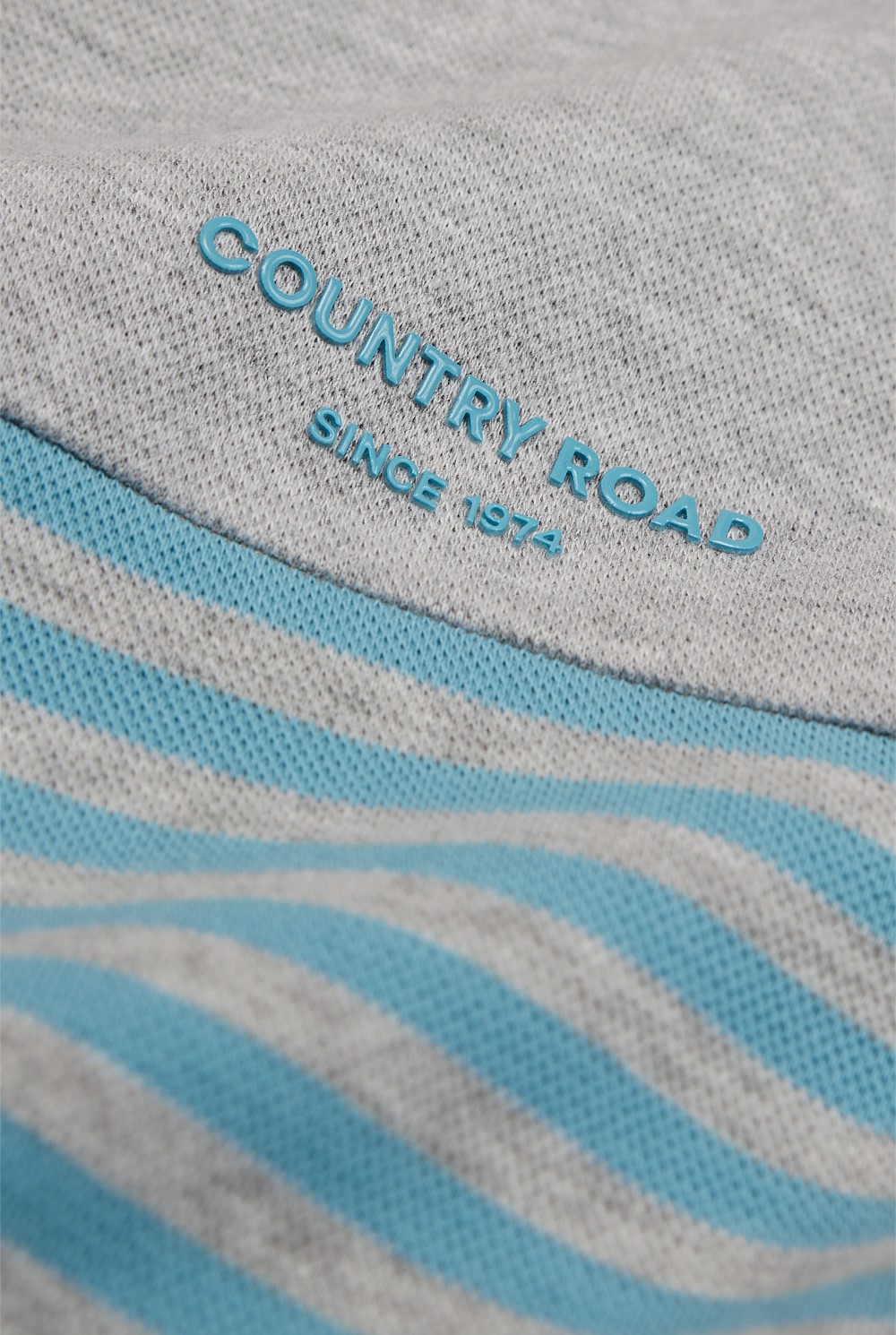 Organically Grown Cotton Hooded Block Stripe T-Shirt